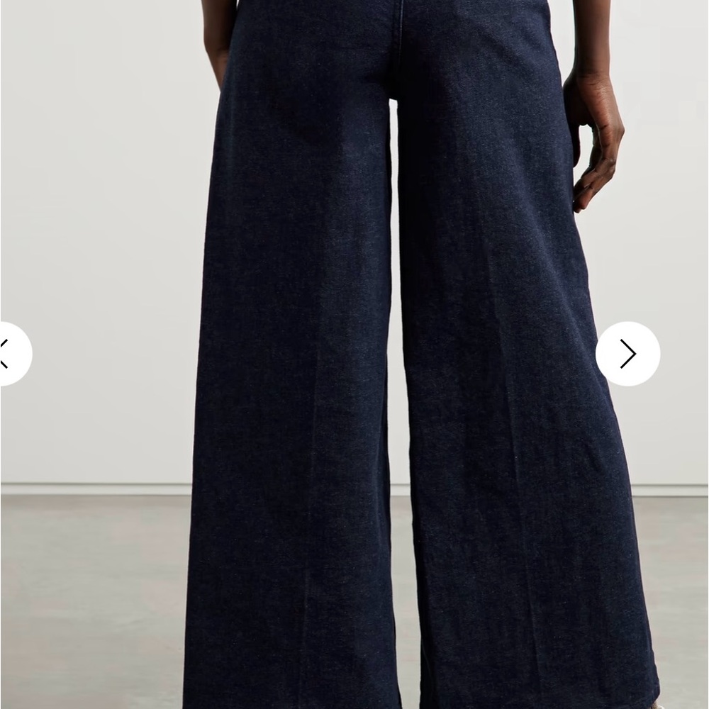 Theory high rise wide denim jeans NWT SIZE 24